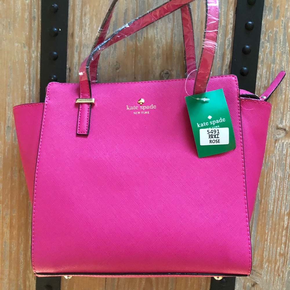 NWT Kate spade hot pink bag